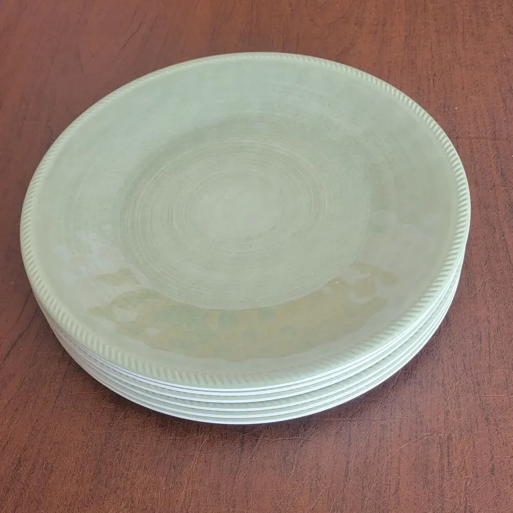 Threshold Melamine  Dinner Green Plates set of 6 Target  Perfect shape